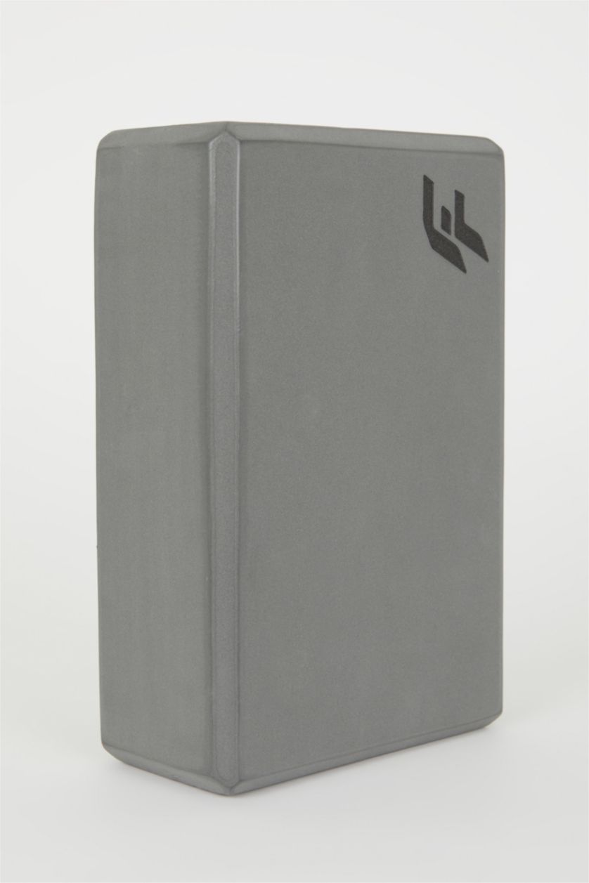 WOMAN Grey Yoga Block Foam