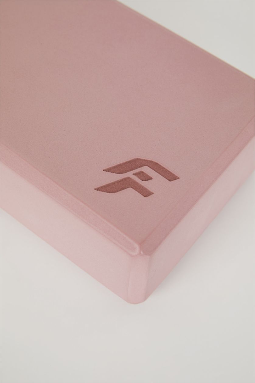 WOMAN Pink Yoga Block Foam