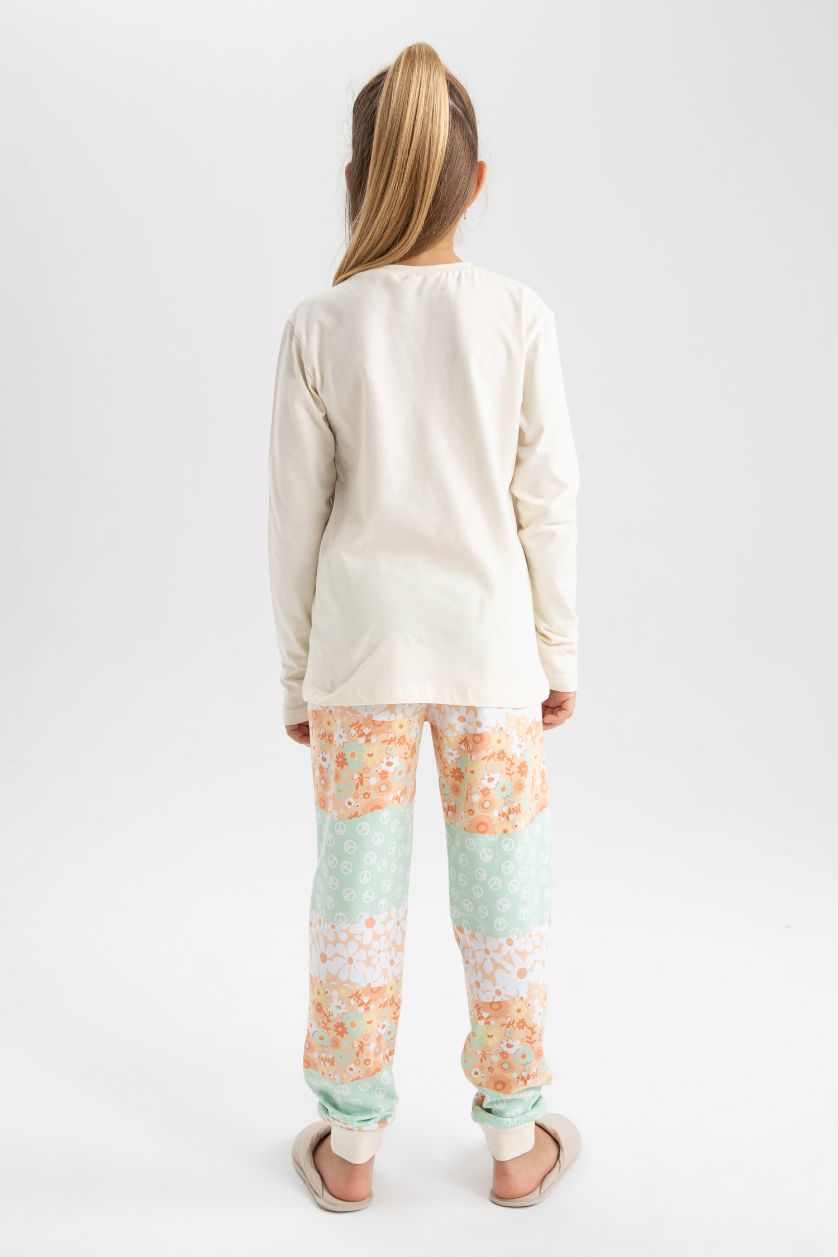 Девочки и подростки Песочный Пижама свободного кроя Looney Tunes для девочек