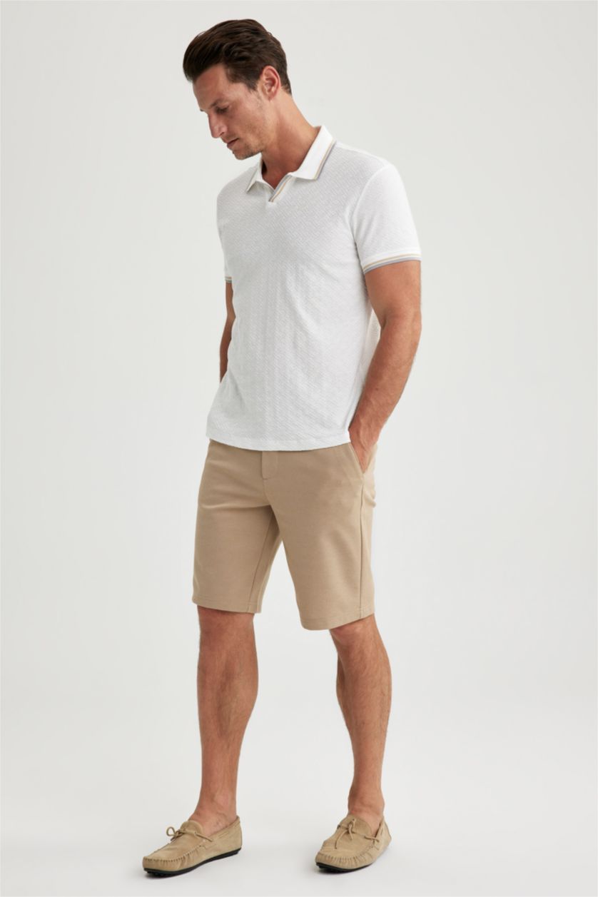 رجال اوف وايت تي شيرت بولو مودرن فيت