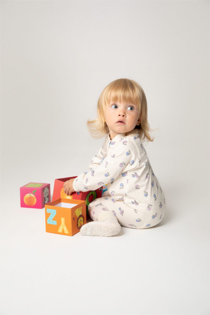 BABY GIRL Light Lilac جمبسوت ممشط قصة عادية