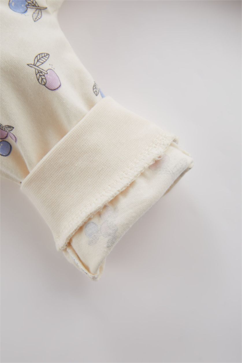 BABY GIRL Light Lilac جمبسوت ممشط قصة عادية