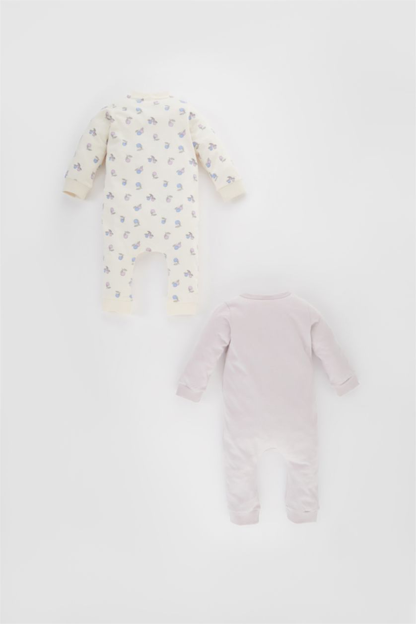 BABY GIRL Light Lilac جمبسوت ممشط قصة عادية