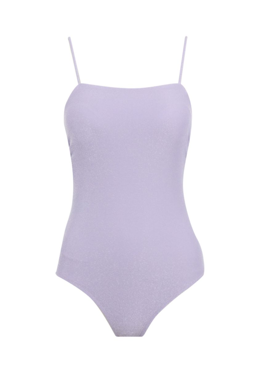 نساء أرجواني مايوه قصة عادية من Fall In Love