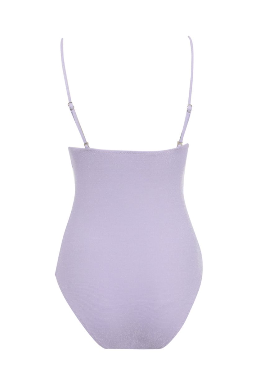 نساء أرجواني مايوه قصة عادية من Fall In Love