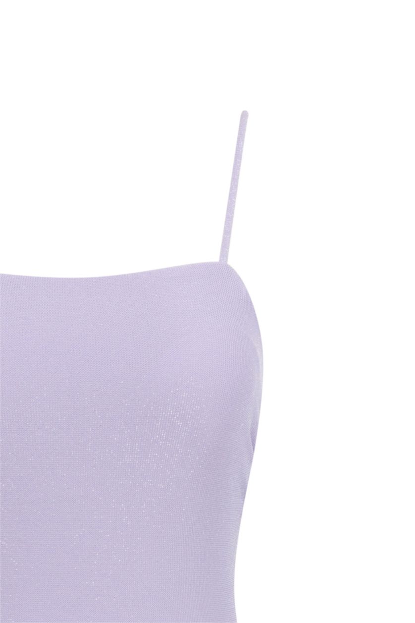 نساء أرجواني مايوه قصة عادية من Fall In Love