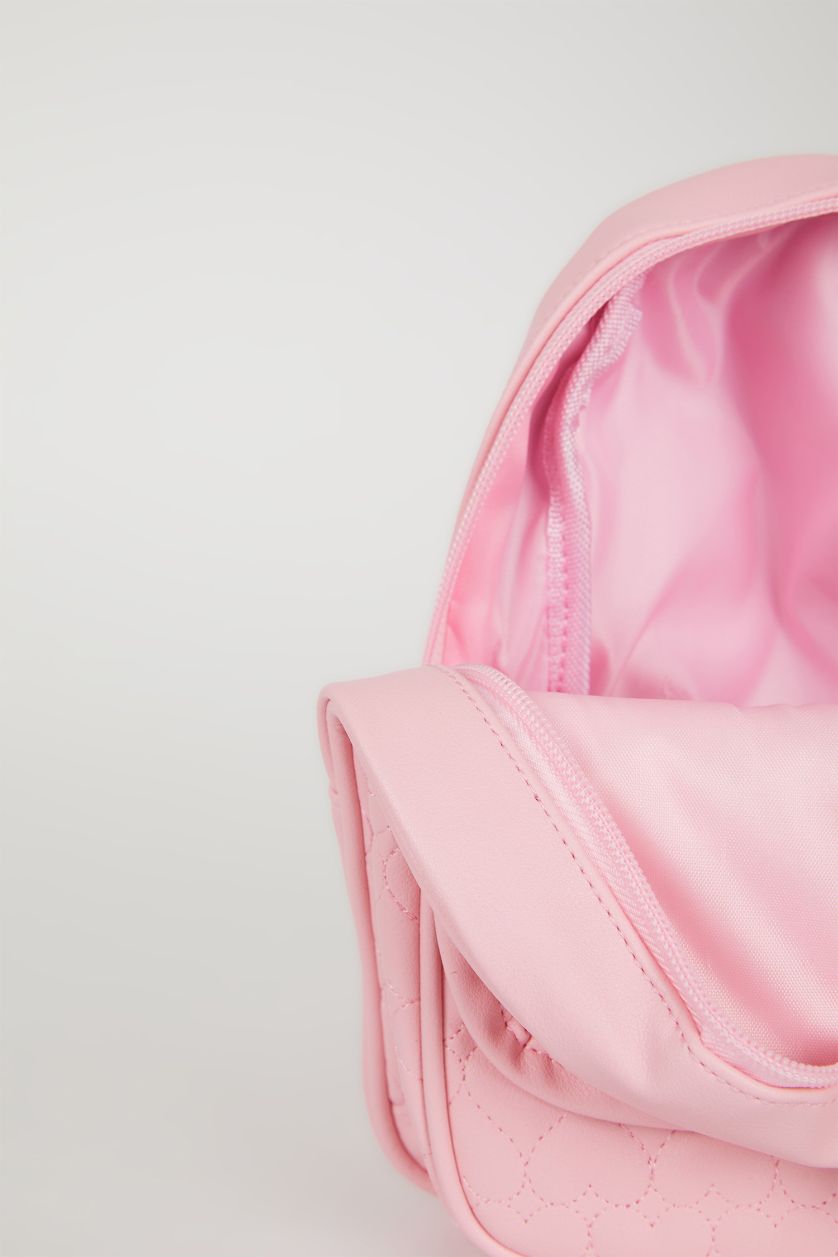 Kız Çocuk - Genç Kız Fuşya Kız Çocuk Suni Deri Sırt Çantası