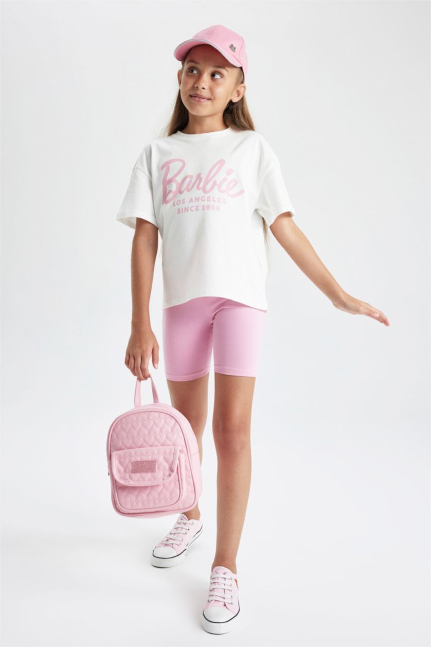 Kız Çocuk - Genç Kız Fuşya Kız Çocuk Suni Deri Sırt Çantası