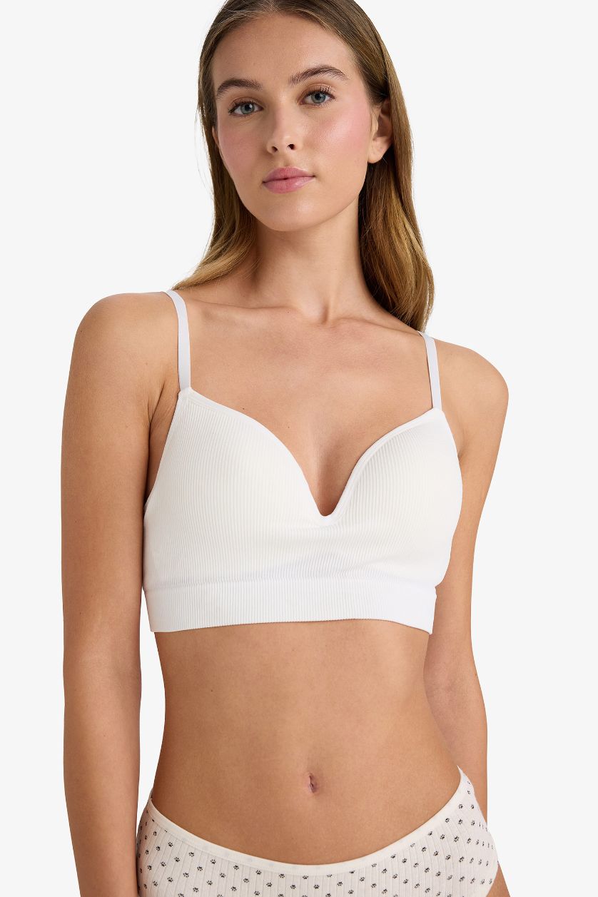 WOMAN White Fall in Love Bra