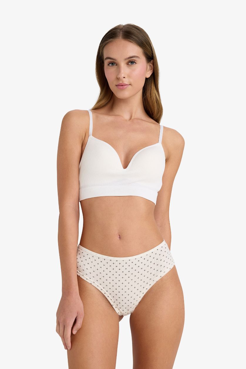 WOMAN White Fall in Love Bra