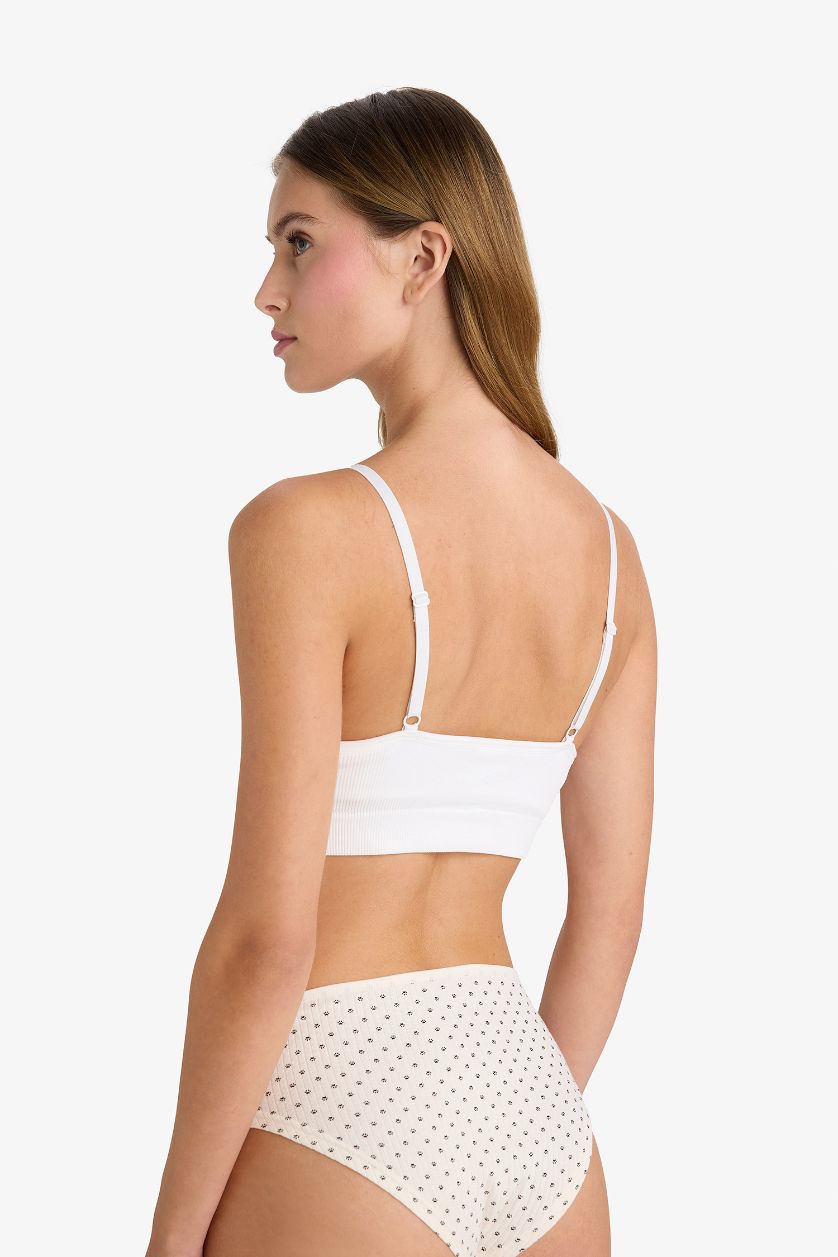 WOMAN White Fall in Love Bra