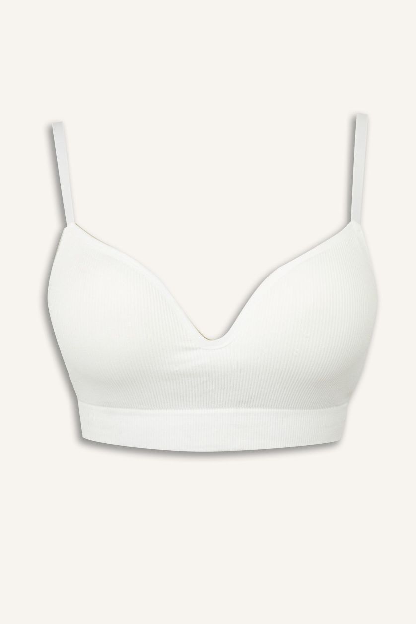 WOMAN White Fall in Love Bra