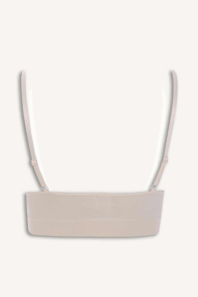 نساء بيج فاتح حمالة الصدر مبطن مبطن