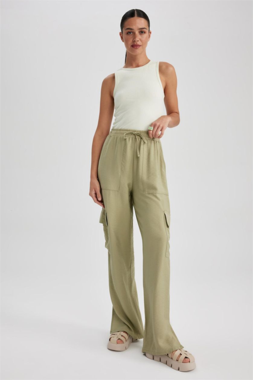 نساء نعناع كروب توب مضلع سليم فيت بياقة مستديرة