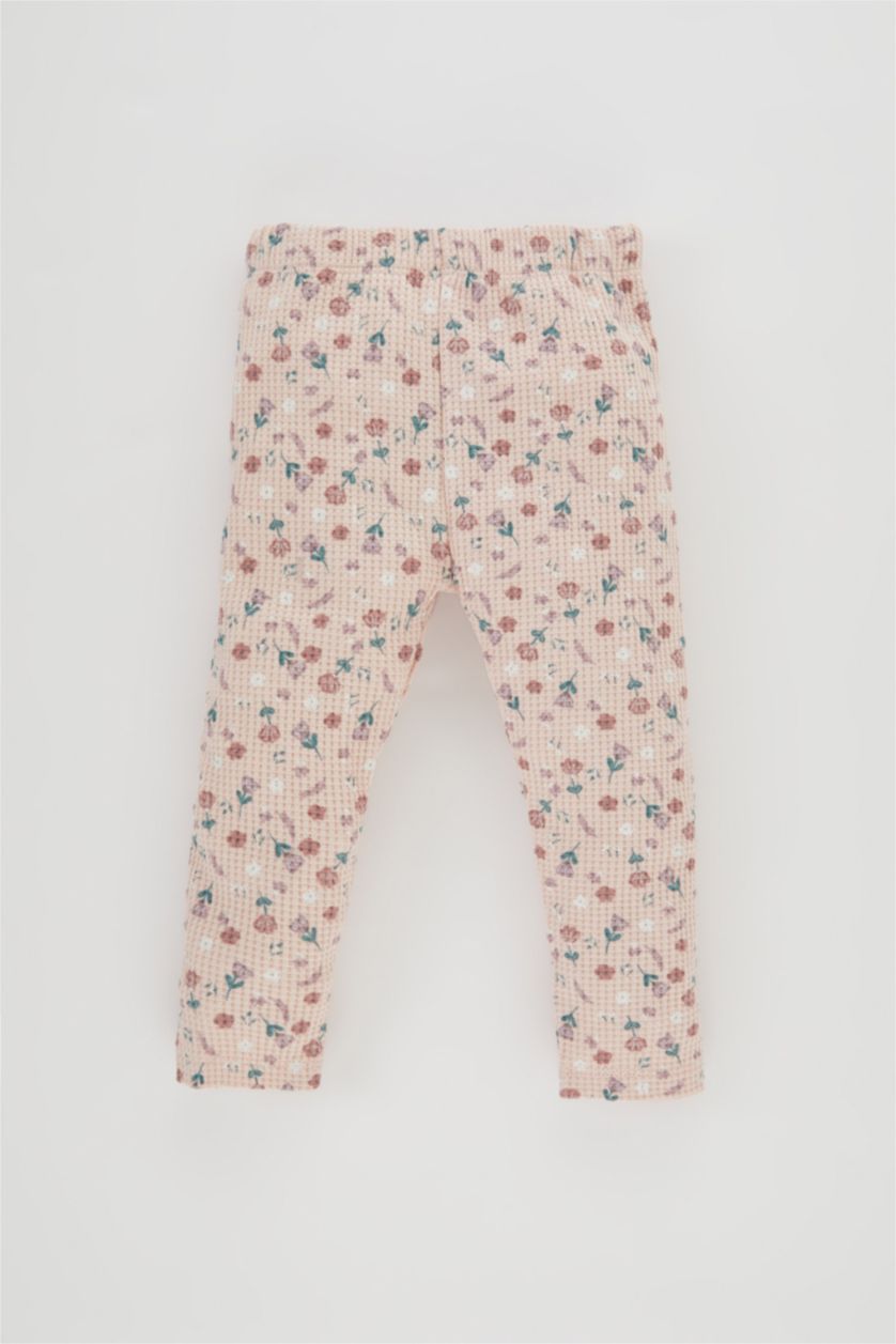BABY GIRL Rose 2 piece Regular Fit Crew Neck Floral Set