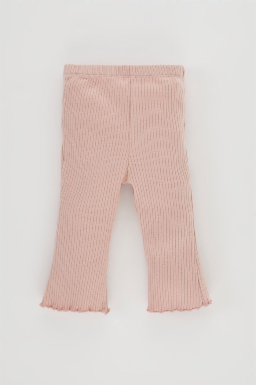 BABY GIRL Light Pink 2 piece Regular Fit Crew Neck Set