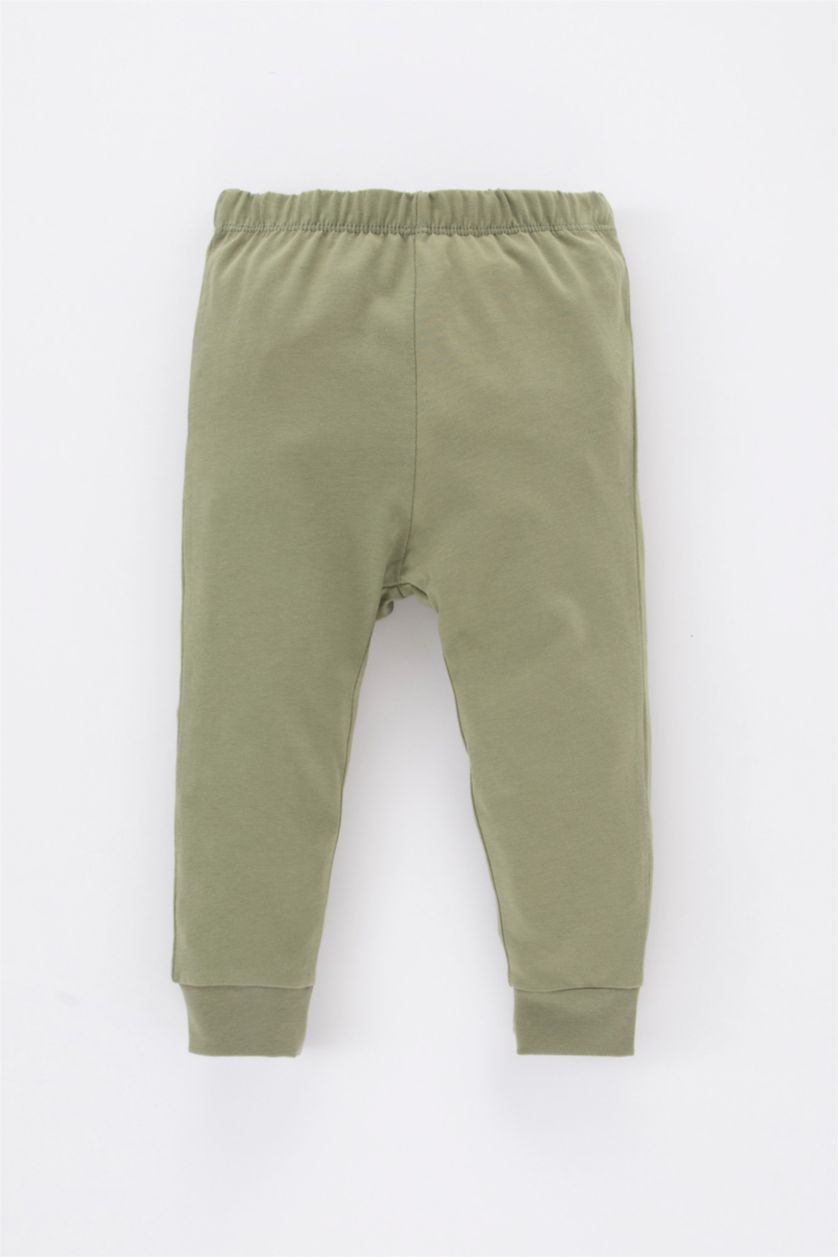 BÉBÉ GARÇON Beige Clair Pyjamas En Tricot Col Ras Du Cou Dinosaure Manche Longue 4 BéBé Garçon