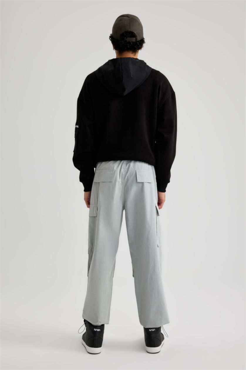 Ерлер Ашық сұр парашюттік жүк парашют Шалбар