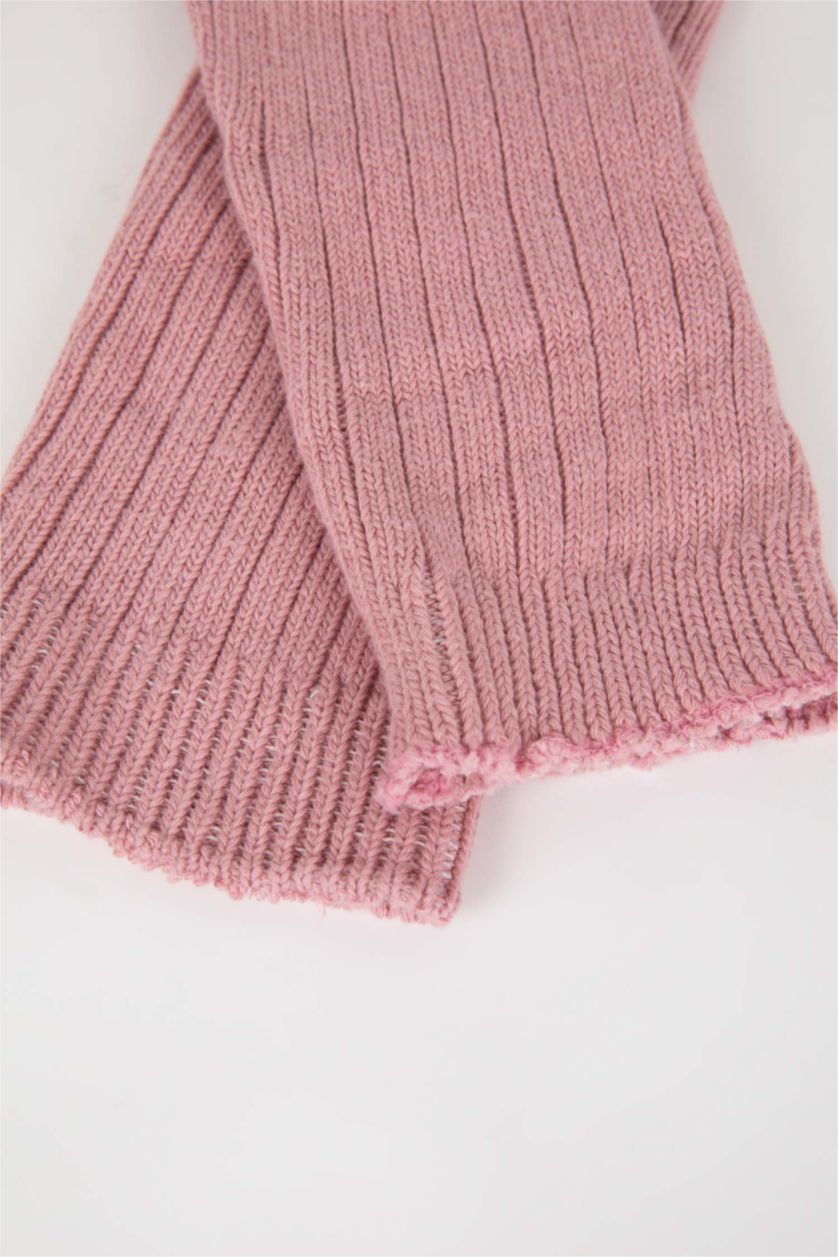 FEMME Rose Chaussettes Pilates Coton Femme