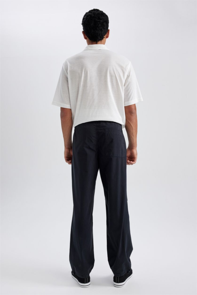 MAN Anthracite Parachute Trousers