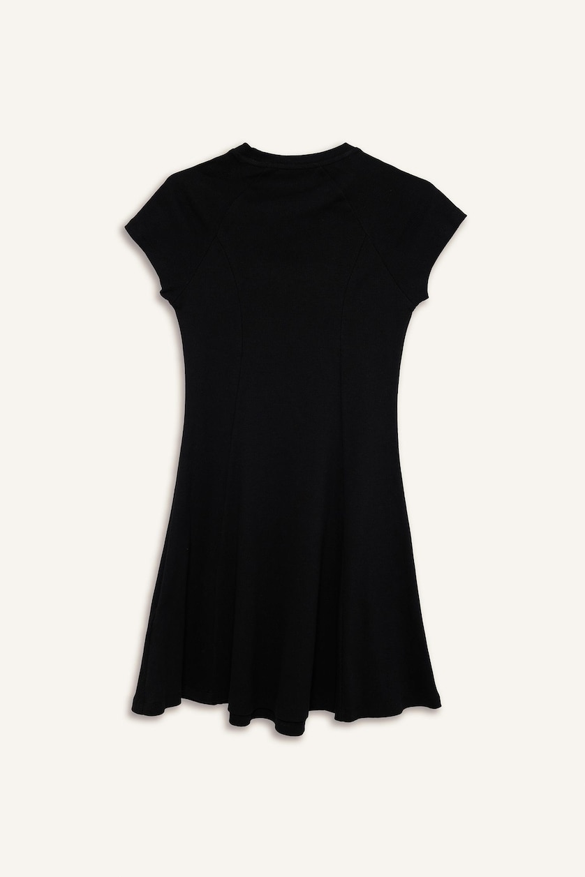 WOMAN Black Camisole Mini Dress