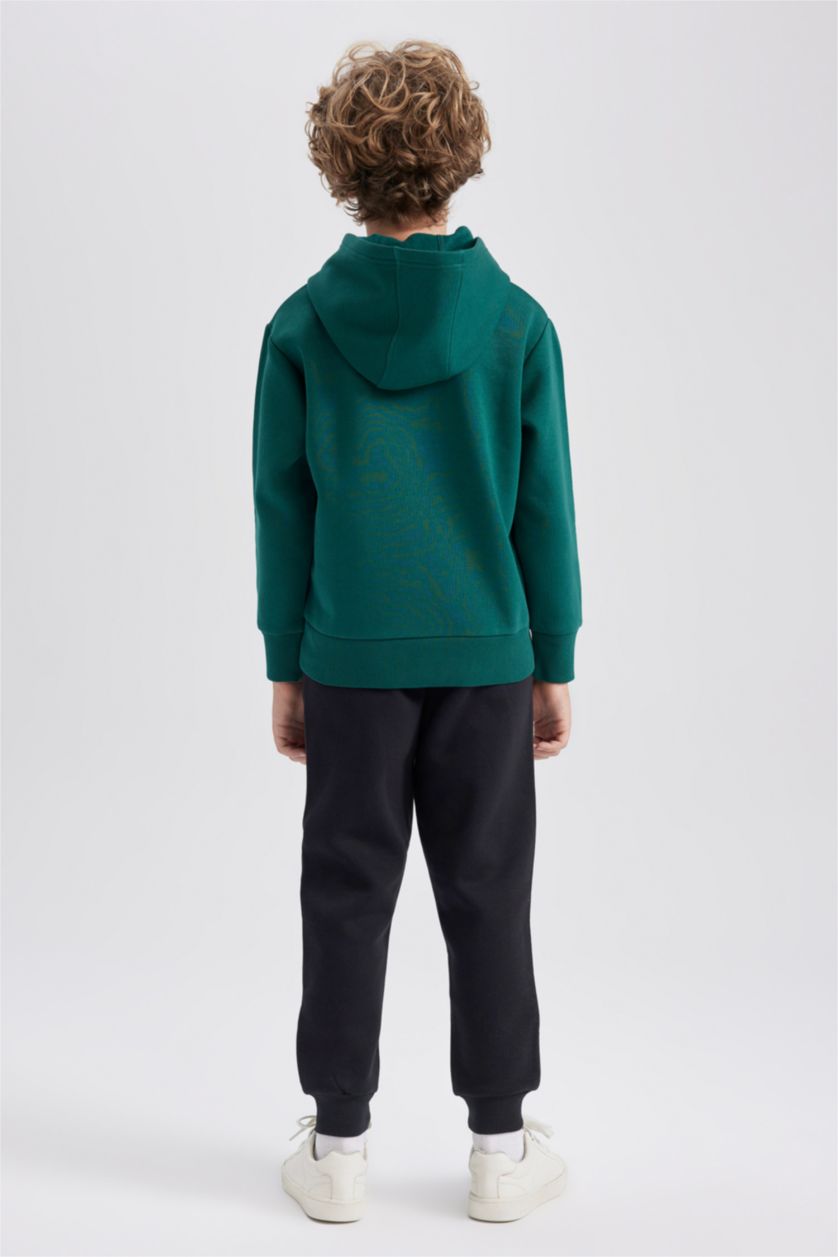 BOYS & TEENS Dark Green 2 piece Regular Fit Set