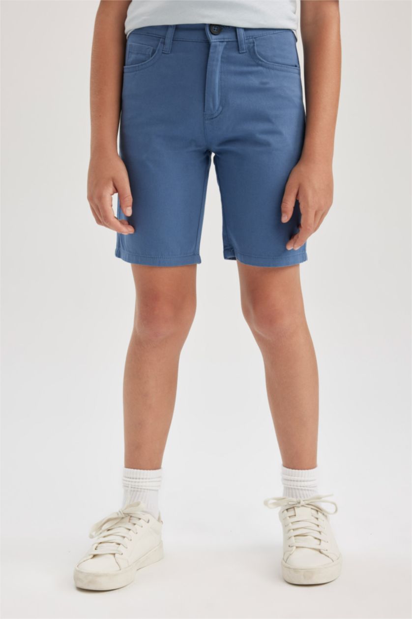 BOYS & TEENS Blue Boy Regular Fit Shorts