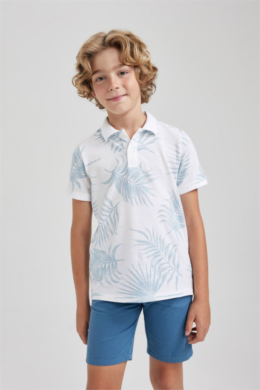 BOYS & TEENS Blue Boy Regular Fit Shorts