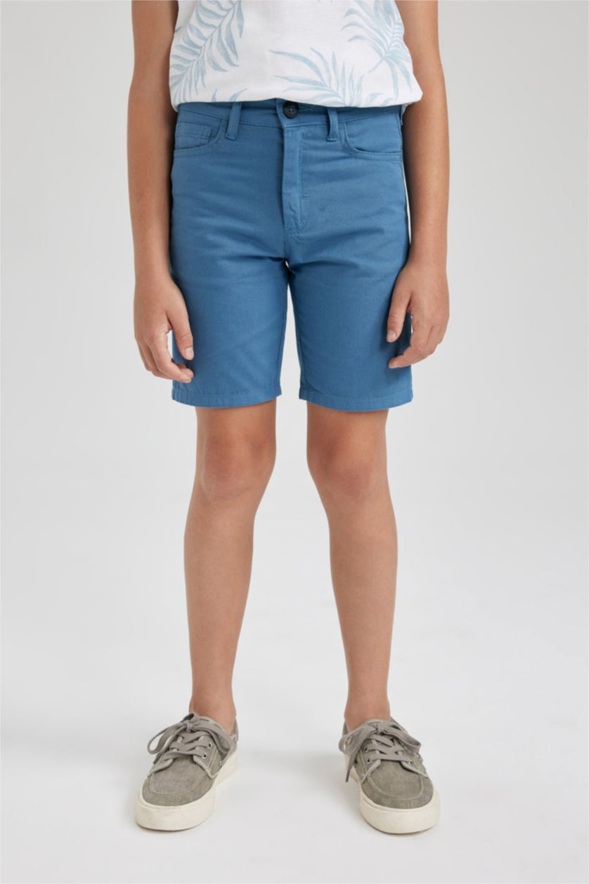 BOYS & TEENS Blue Boy Regular Fit Shorts