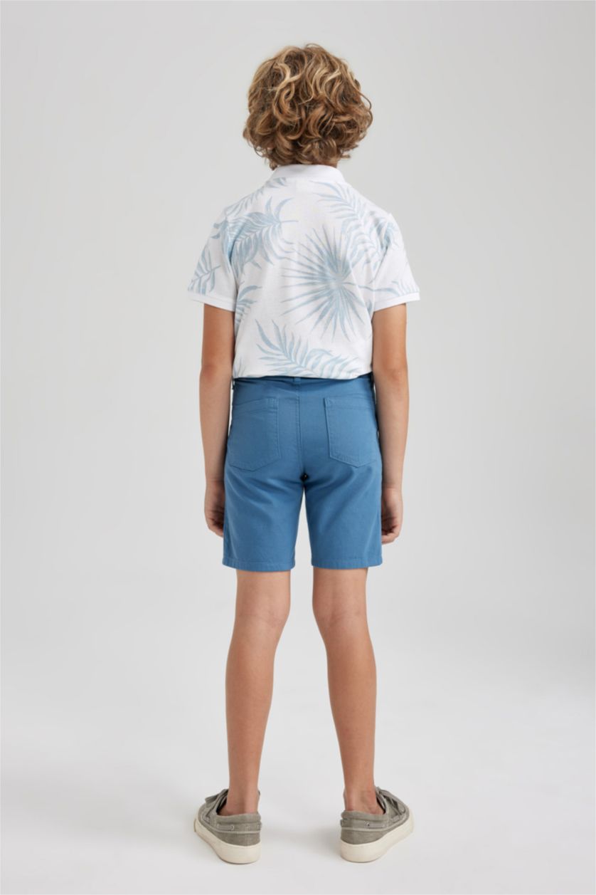 BOYS & TEENS Blue Boy Regular Fit Shorts