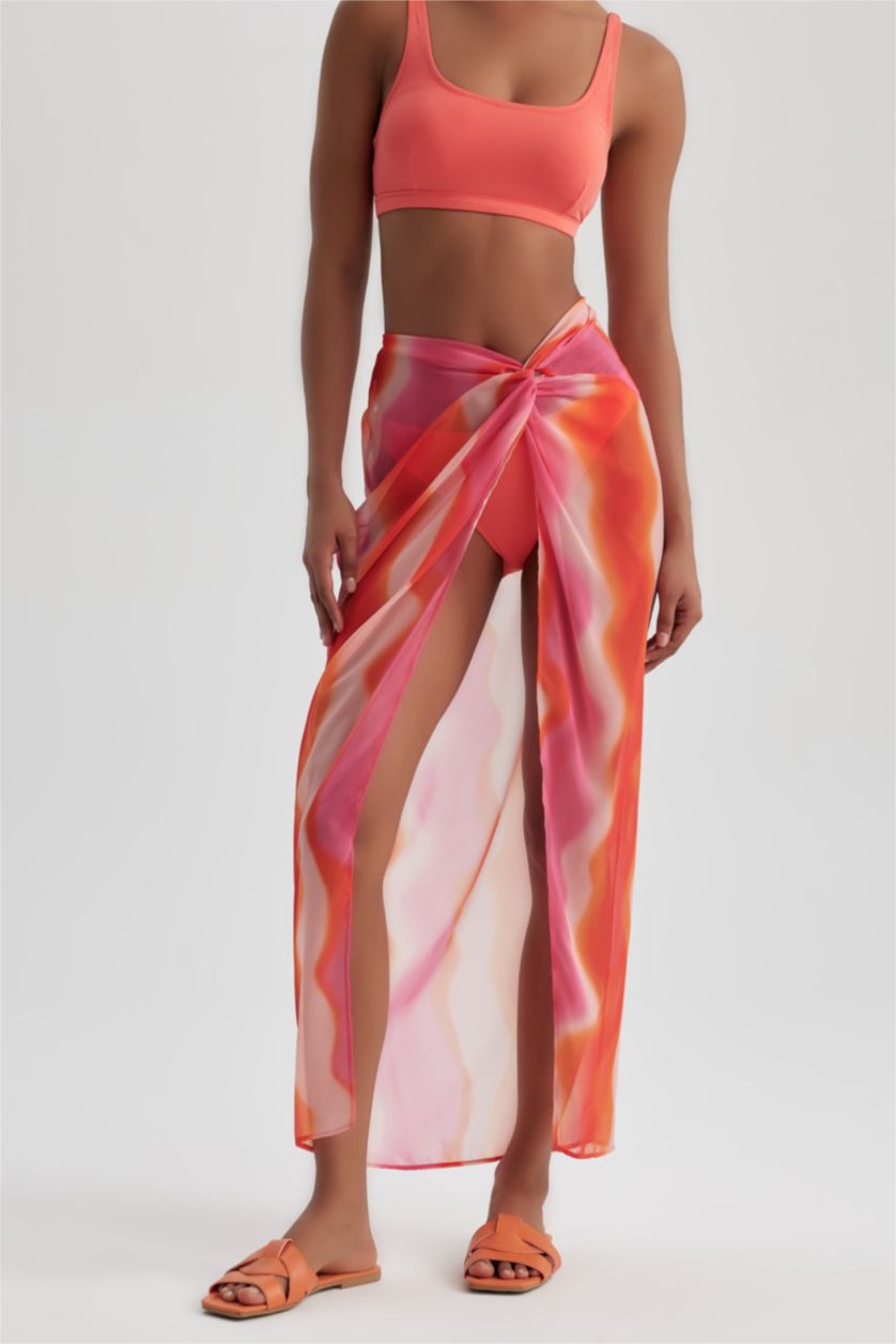 Woman Dark Pink Beachwear