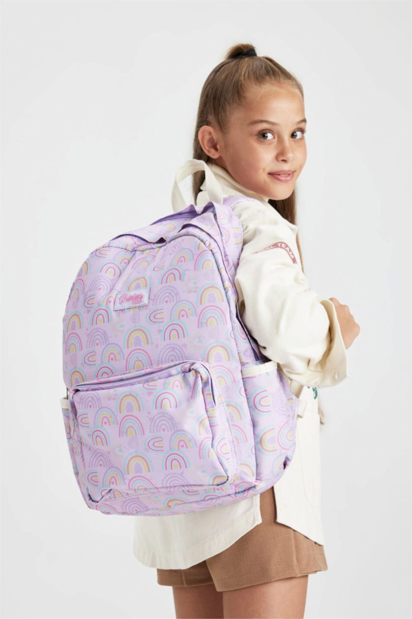 Kız Çocuk - Genç Kız Pembe Kız Çocuk Sırt Çantası