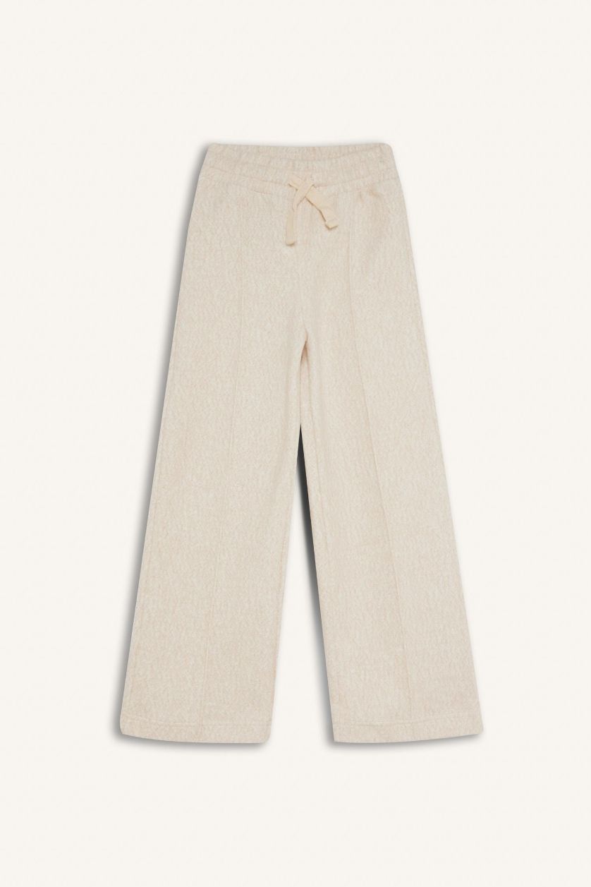 بنات حجري فاتح بنطلون بجامة رياضي بناتي وايد ليج