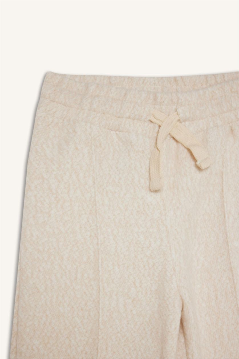 بنات حجري فاتح بنطلون بجامة رياضي بناتي وايد ليج