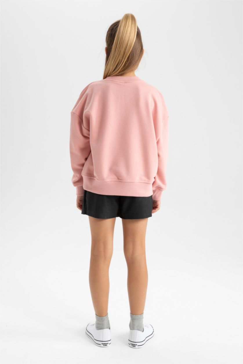 بنات زهري سيت بناتي سويت شيرت - قطعتين