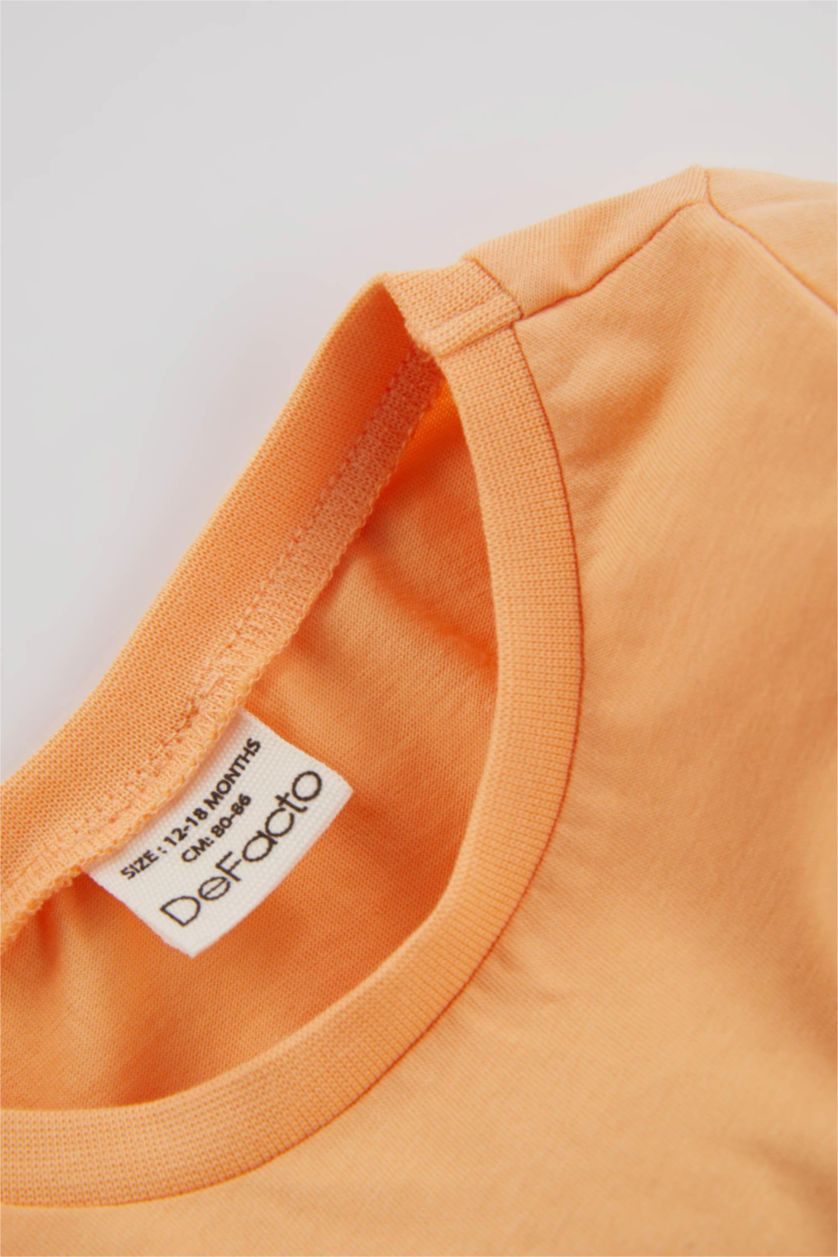 BÉBÉ FILLE Rose Pyjamas En Tricot Col Ras Du Cou Fruit Manche Longue 4 BéBé Fille