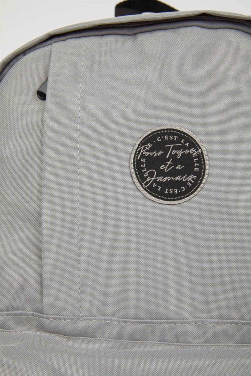 Kız Çocuk - Genç Kız Gri Unisex Okul Sırt Çantası