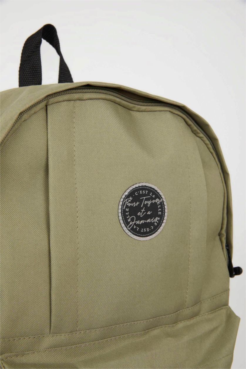 Kız Çocuk - Genç Kız Haki Unisex Okul Sırt Çantası