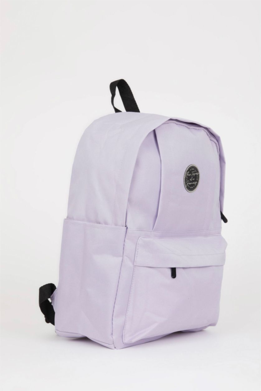 Kız Çocuk - Genç Kız Açık Lila Kadın Okul Sırt Çantası