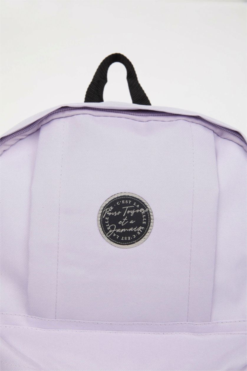 Kız Çocuk - Genç Kız Açık Lila Kadın Okul Sırt Çantası