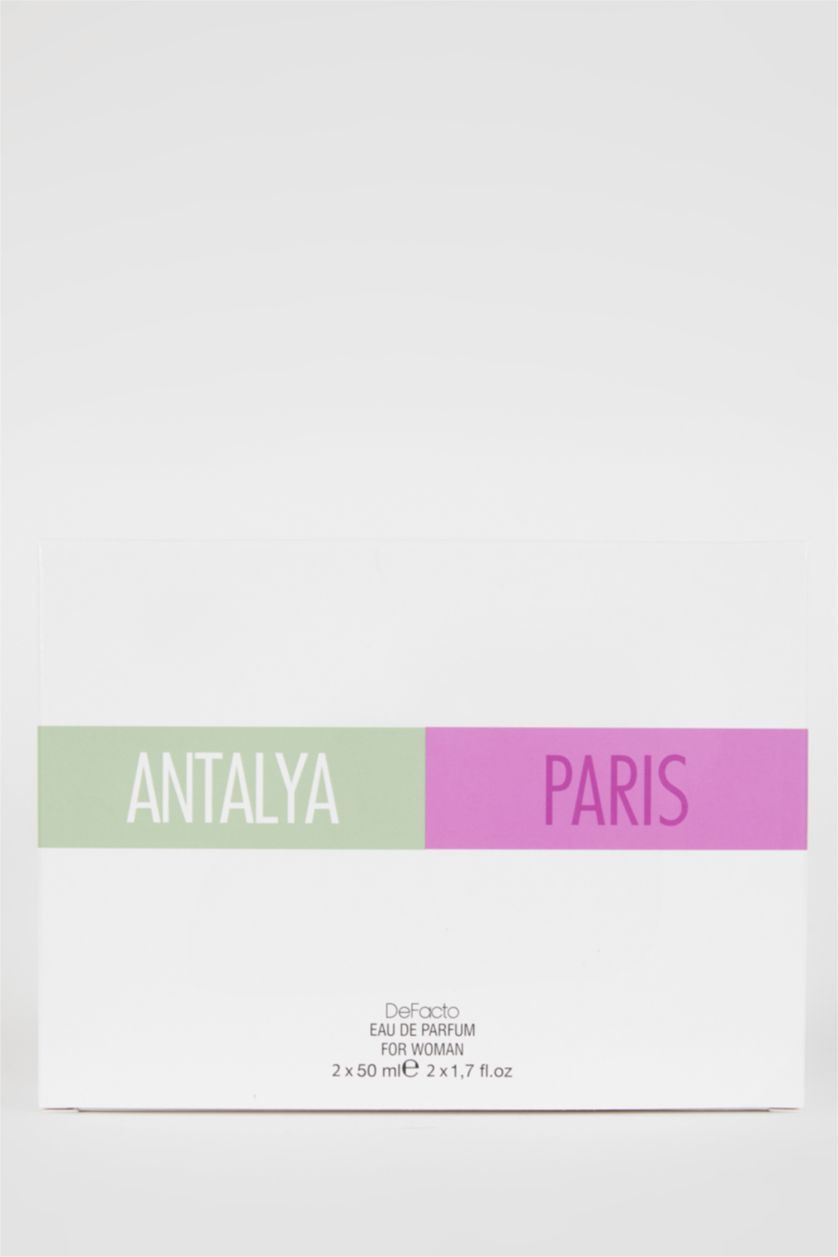 WOMAN Dark Purple Antalya Perfume 50 mL Paris 50 mL 2 Perfume Set