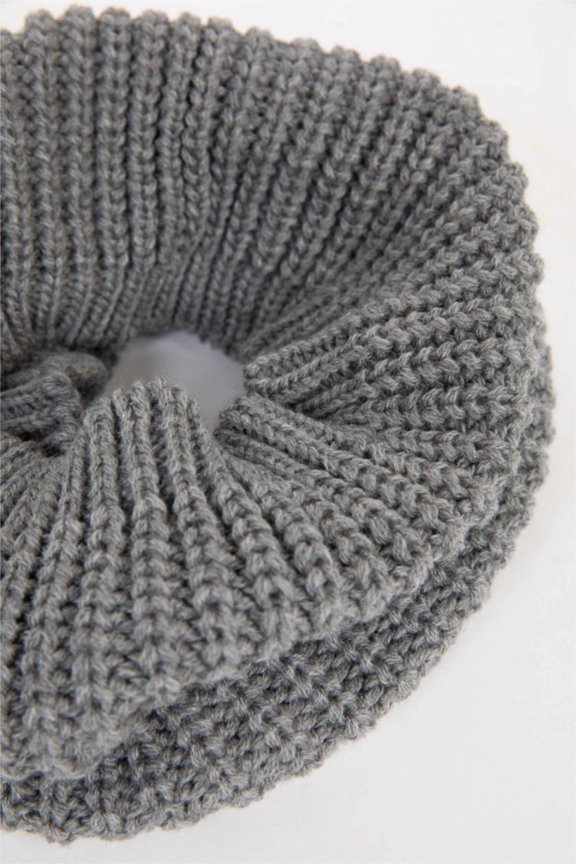 BOYS & TEENS Grey Boy Scarf Beret Set of 2