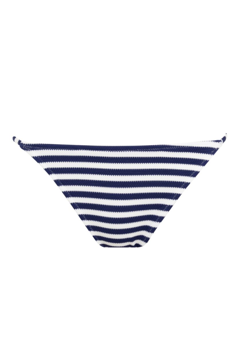 Woman NAVY Regular Fit Striped Bikini Bottom