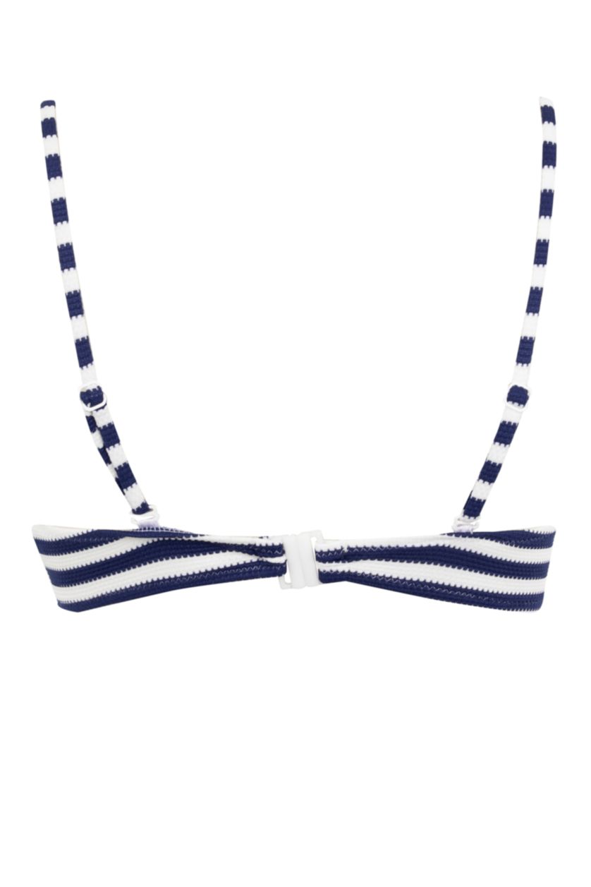 WOMAN NAVY Bikini Top