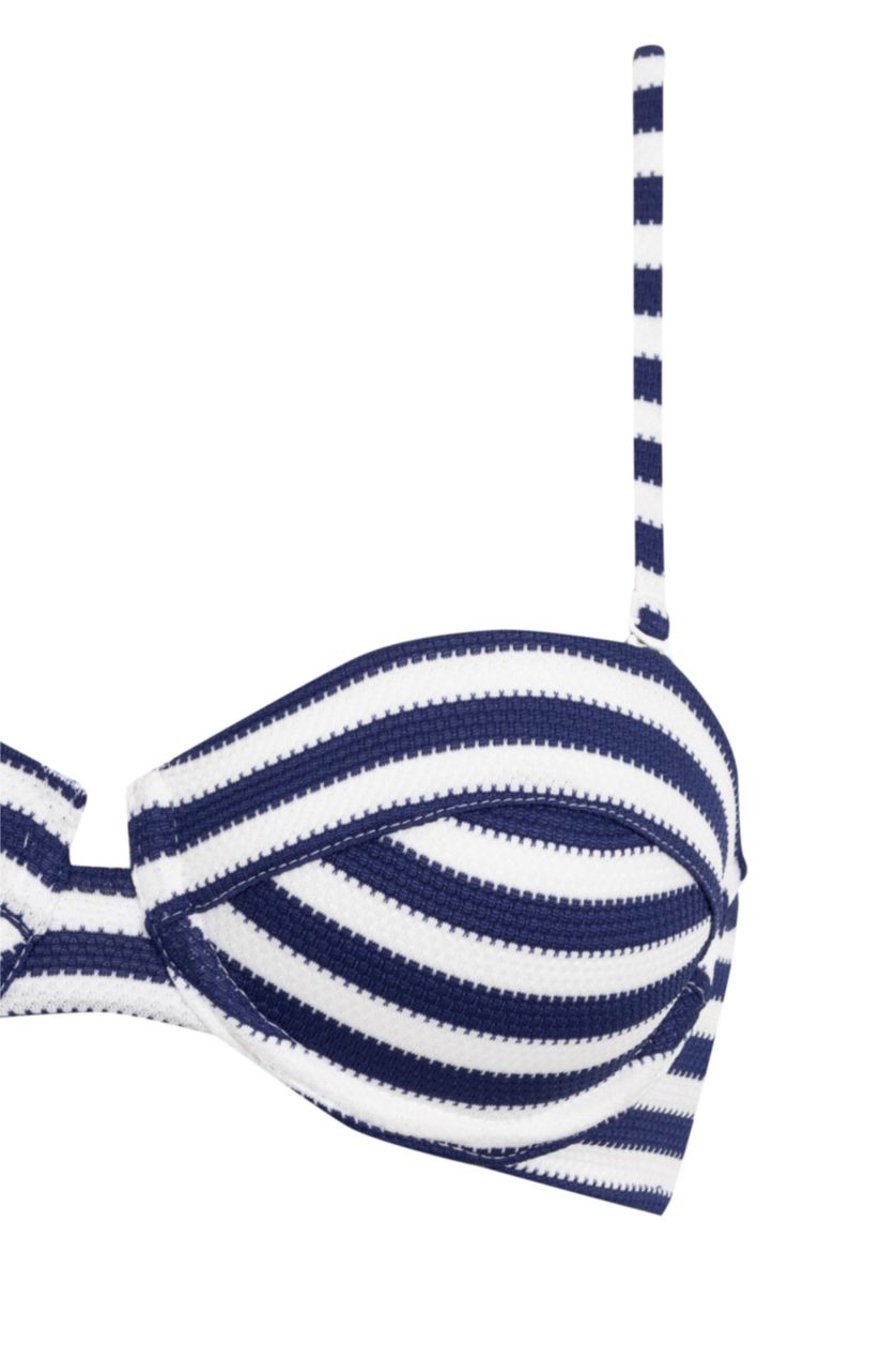 WOMAN NAVY Bikini Top