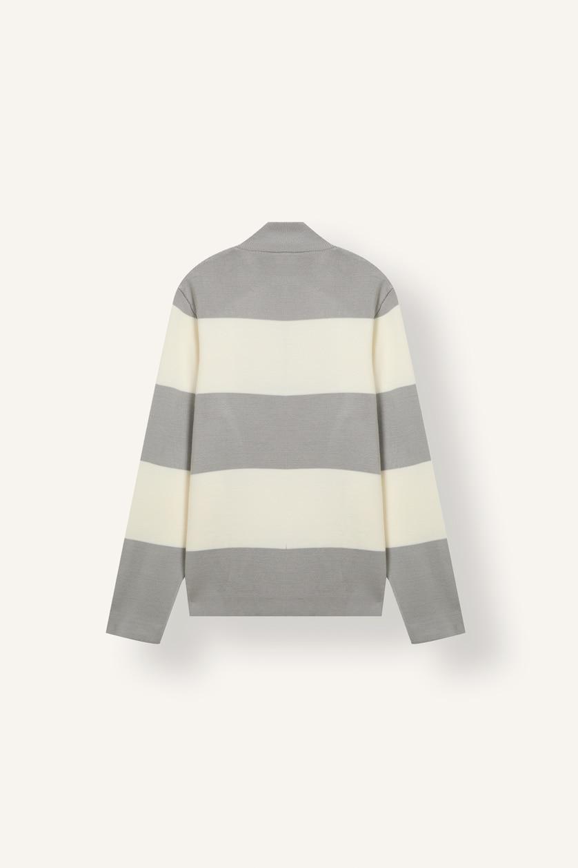 MAN Light Grey Standard Fit Knitwear Pullover