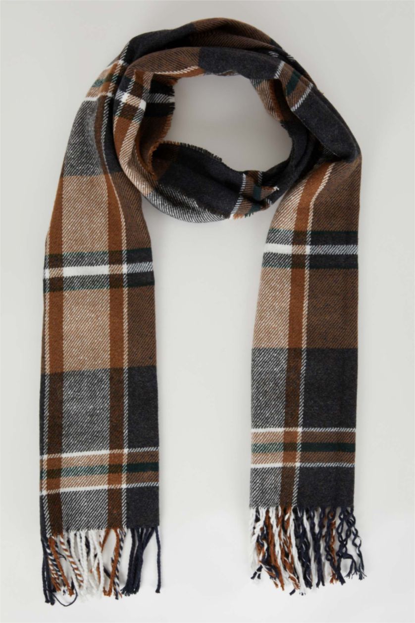 رجالي بني سكارف رجالي  منسوج