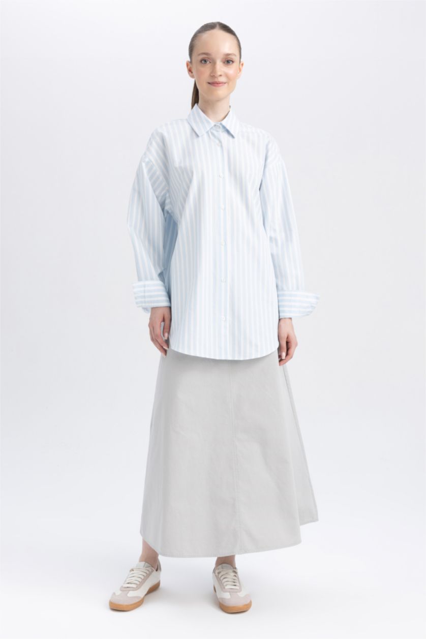 نساء رمادي فاتح A Cut Maxi