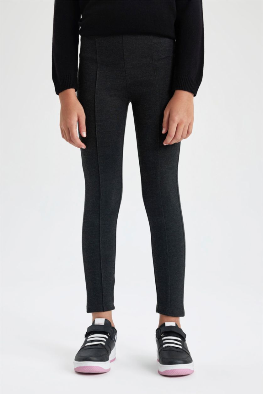 GIRLS & TEENS Anthracite Melange Girl Leggings