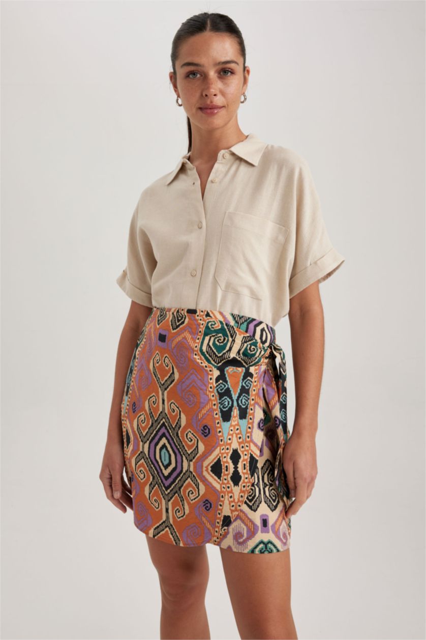 FEMME Beige A Cut Mini